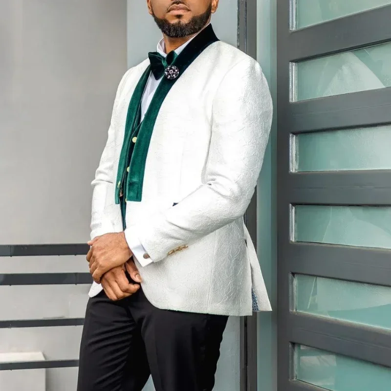 African Wedding Suits For Men  - Men Formal Wear Clothes ulasan dan harga