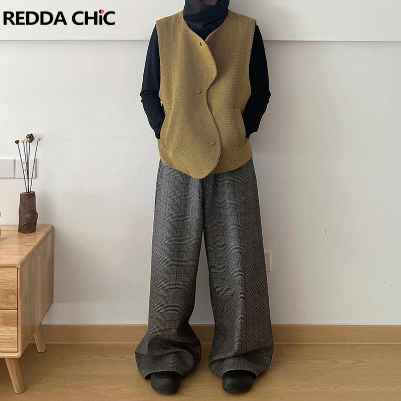 REDDACHiC Men Flat Front Tarta - Dress Pant Flat Front ulasan dan harga