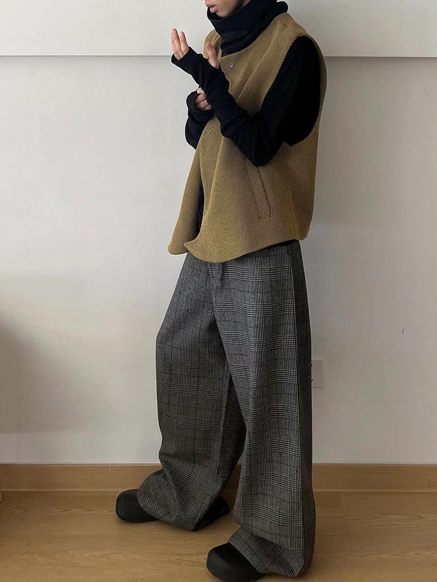 REDDACHiC Men Flat Front Tarta - Dress Pant Flat Front ulasan dan harga