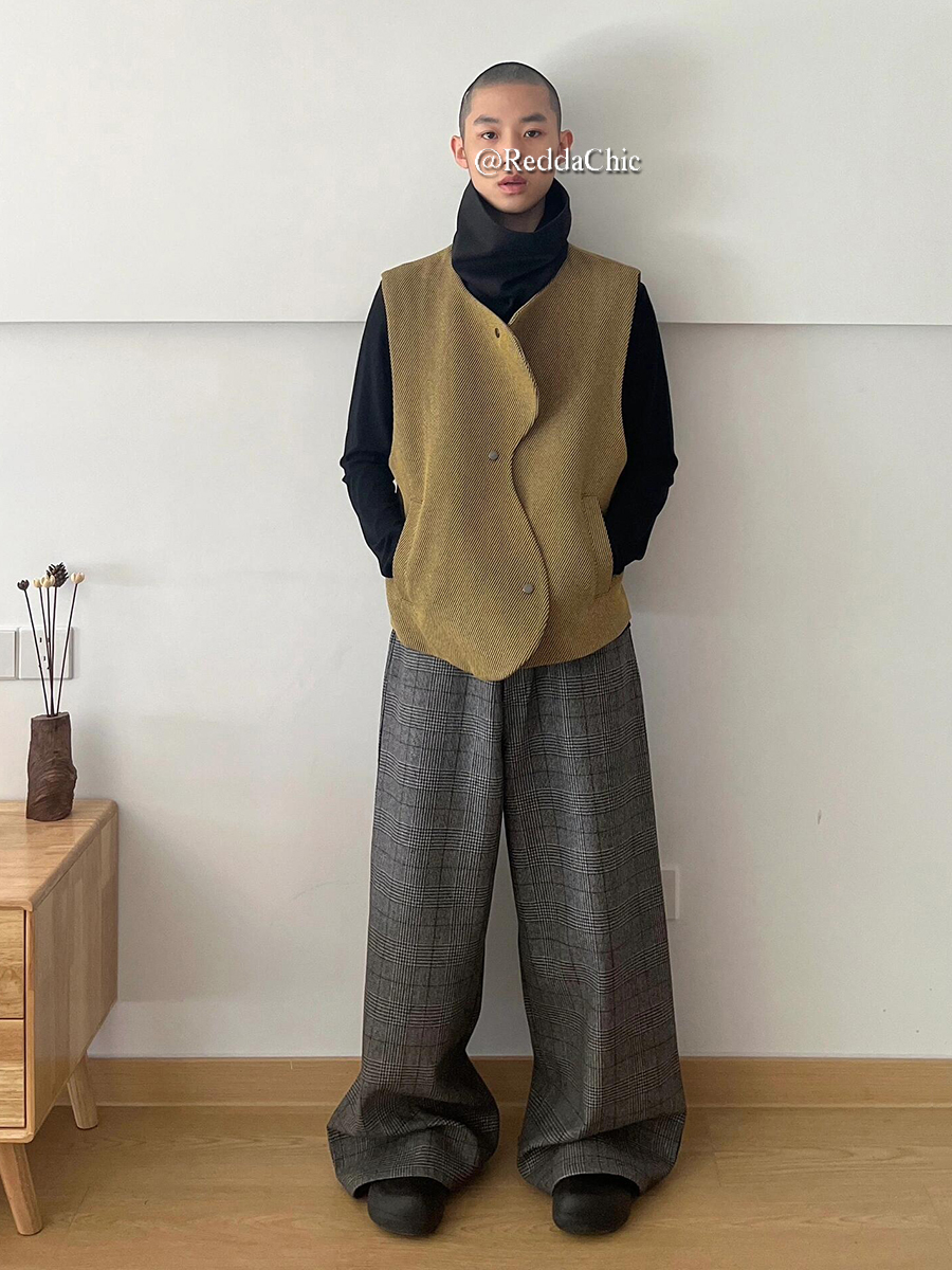 REDDACHiC Men Flat Front Tarta - Dress Pant Flat Front ulasan dan harga
