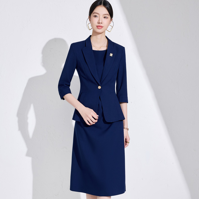 Women's suit dress set2025New  - Dress Pant Flat Front ulasan dan harga