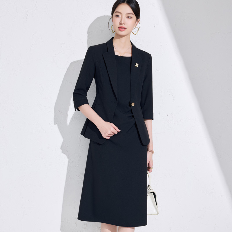 Women's suit dress set2025New  - Dress Pant Flat Front ulasan dan harga