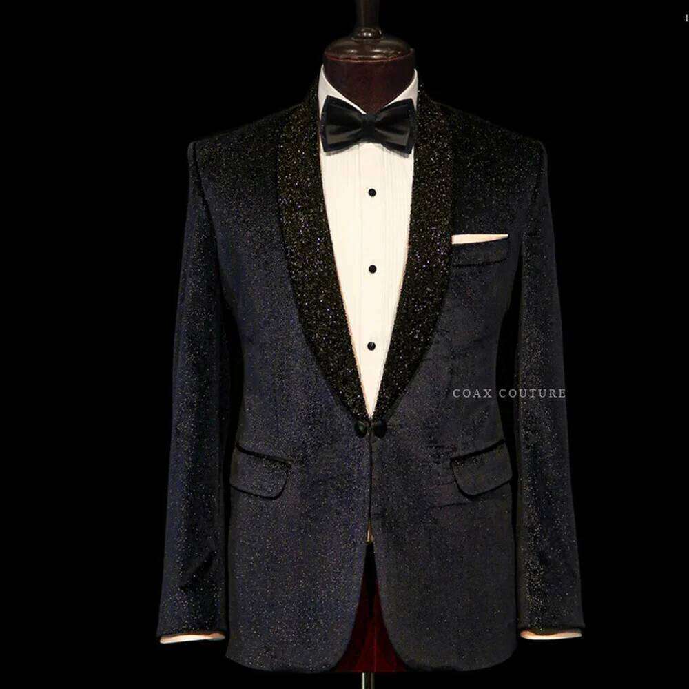 Elegant 2 Piece Wedding Suits  - Men Formal Wear Clothes ulasan dan harga