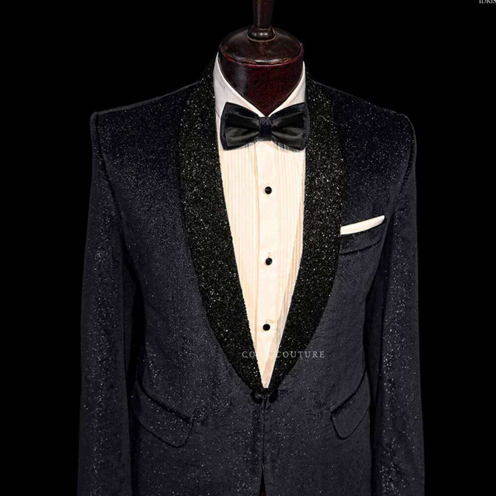 Elegant 2 Piece Wedding Suits  - Men Formal Wear Clothes ulasan dan harga