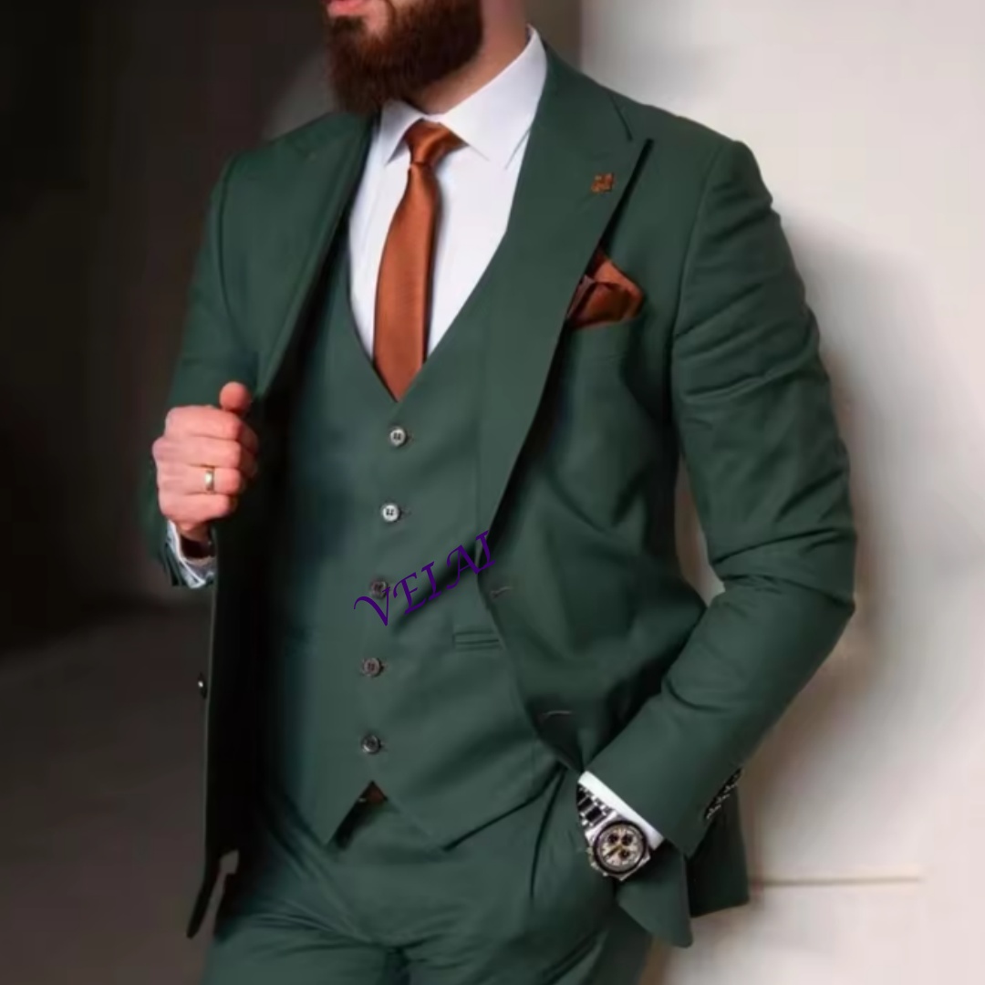 CustomizedTailor Made Men Suit - Men Formal Wear For Wedding ulasan dan harga