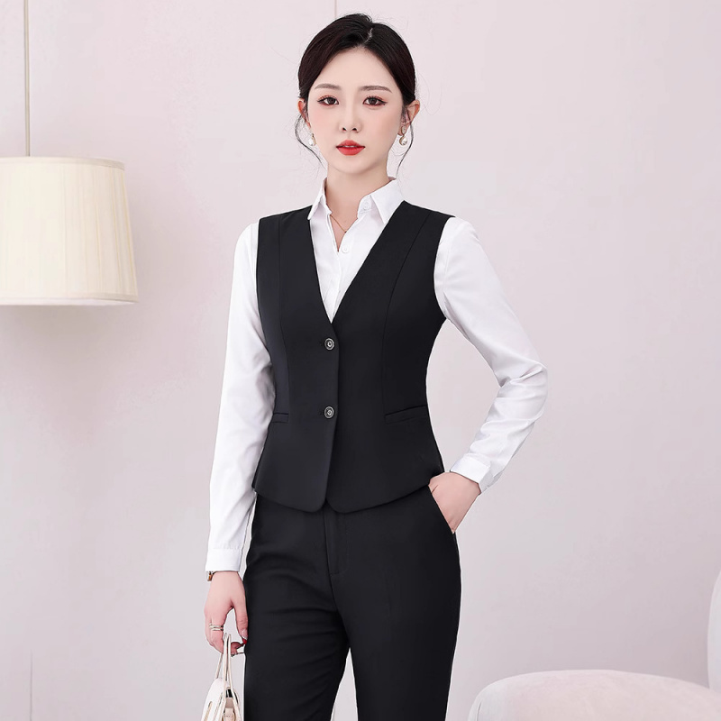 Professional Vest for Women202 - Dress Pant Flat Front ulasan dan harga