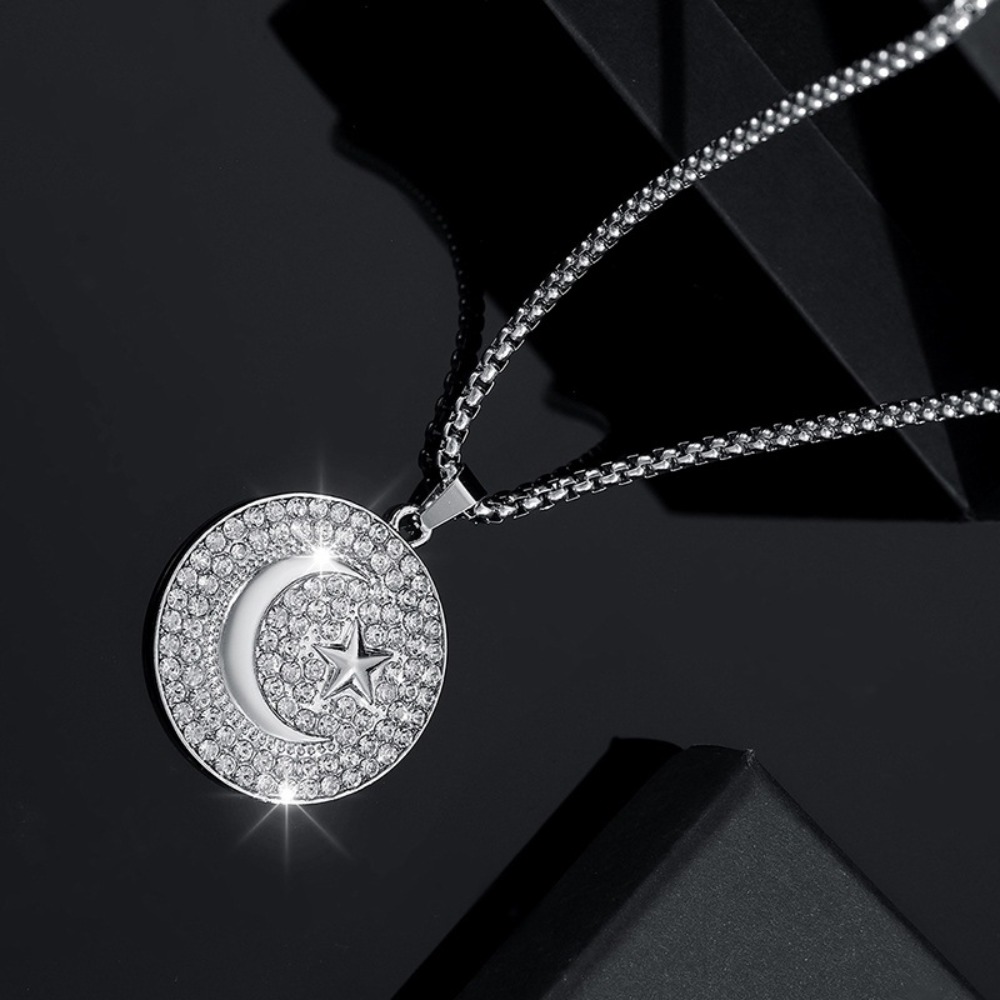 Hip-Hop Star & Moon Ring Penda - Men Formal Wear Look ulasan dan harga