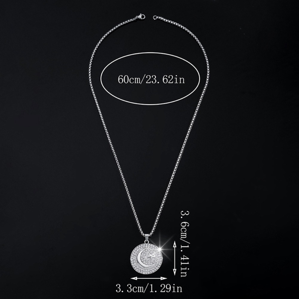 Hip-Hop Star & Moon Ring Penda - Men Formal Wear Look ulasan dan harga