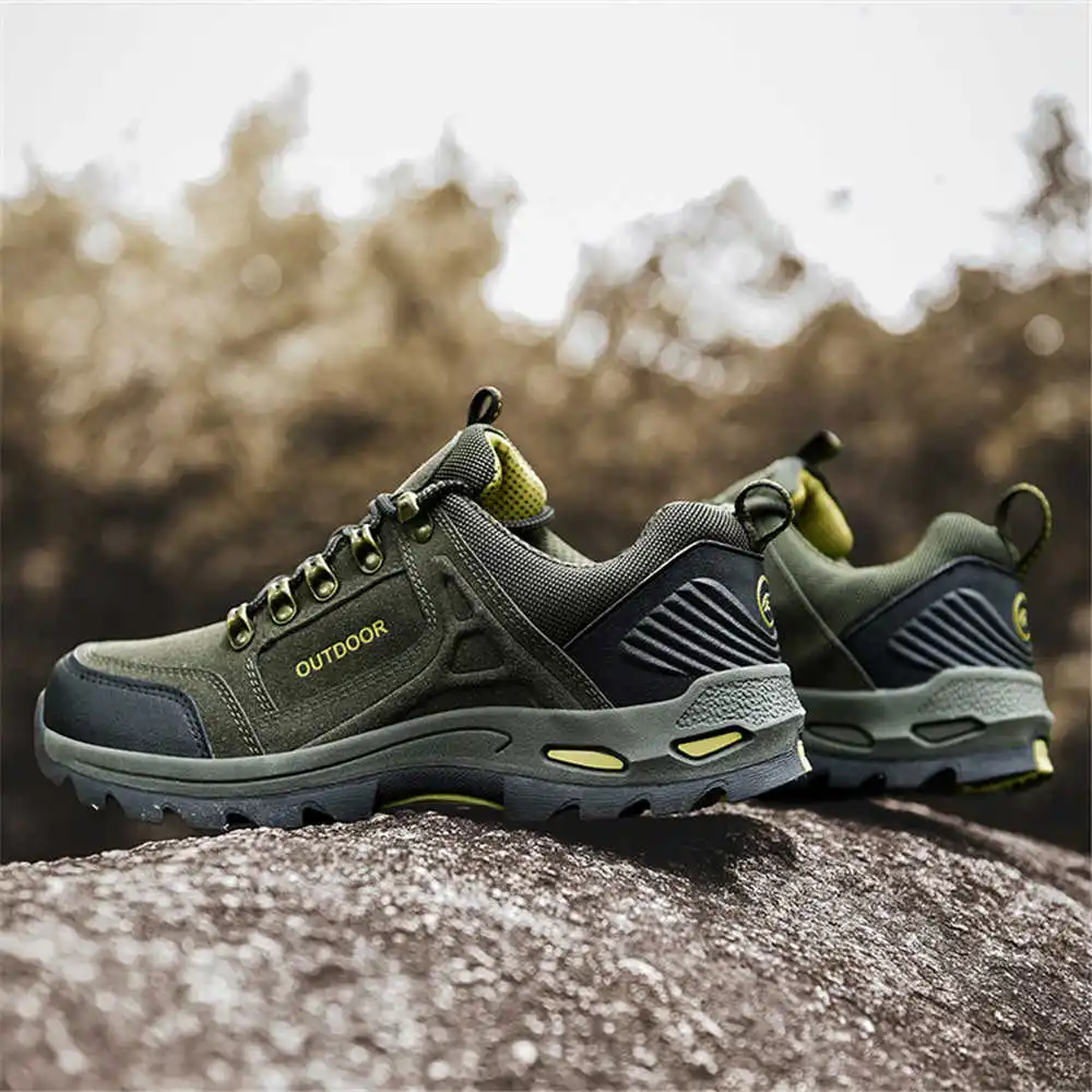 Non-slip Lace Up Hiking Tennis - Formal Upper Wear Men ulasan dan harga