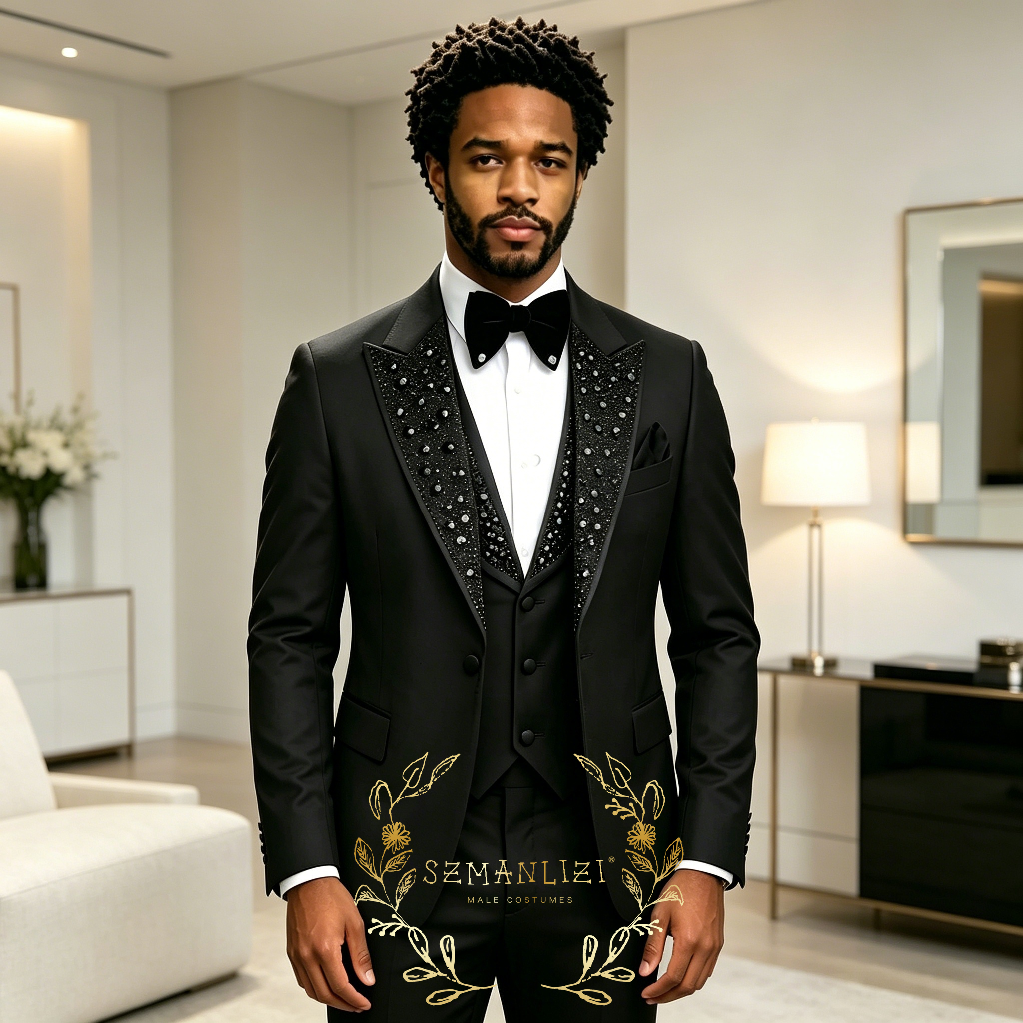 Black Men Suits Luxury Stone C - Men Formal Wear For Wedding ulasan dan harga