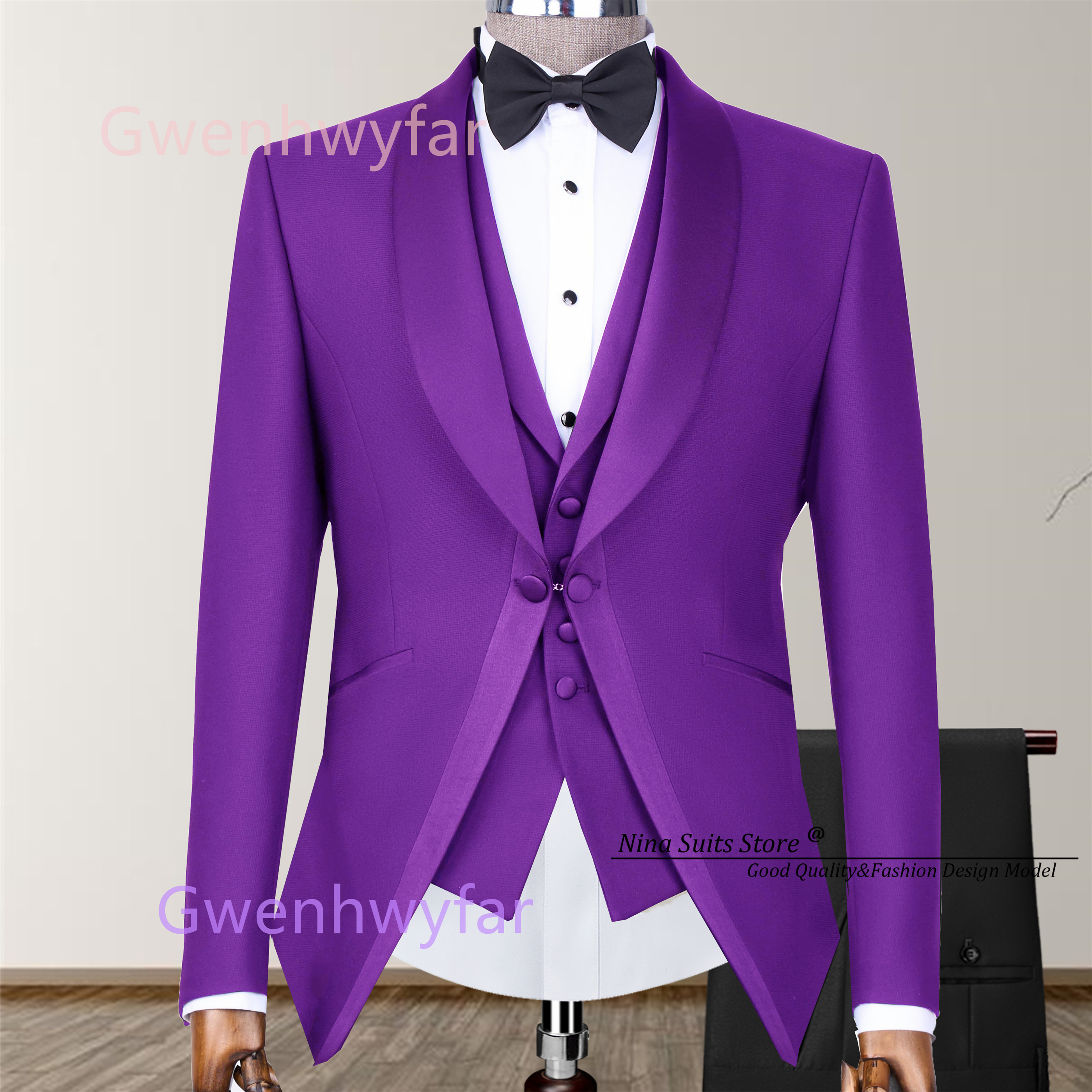 G&N 2026 New Men's Suits Short - Formal Vest Waistcoat ulasan dan harga