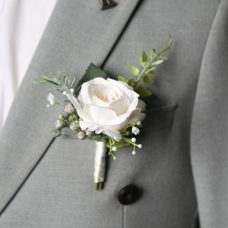 Wedding Suit Corsage Man Flowe - Men'S Formal Wear For A Wedding ulasan dan harga