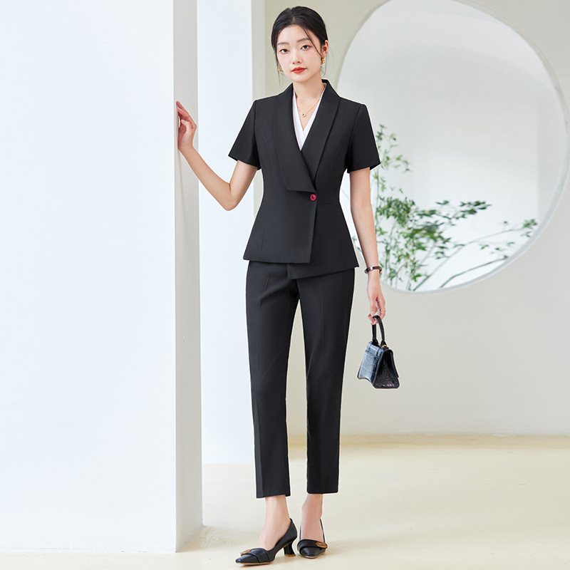 2025Summer New Short Sleeve Su - Dress Pant Flat Front ulasan dan harga