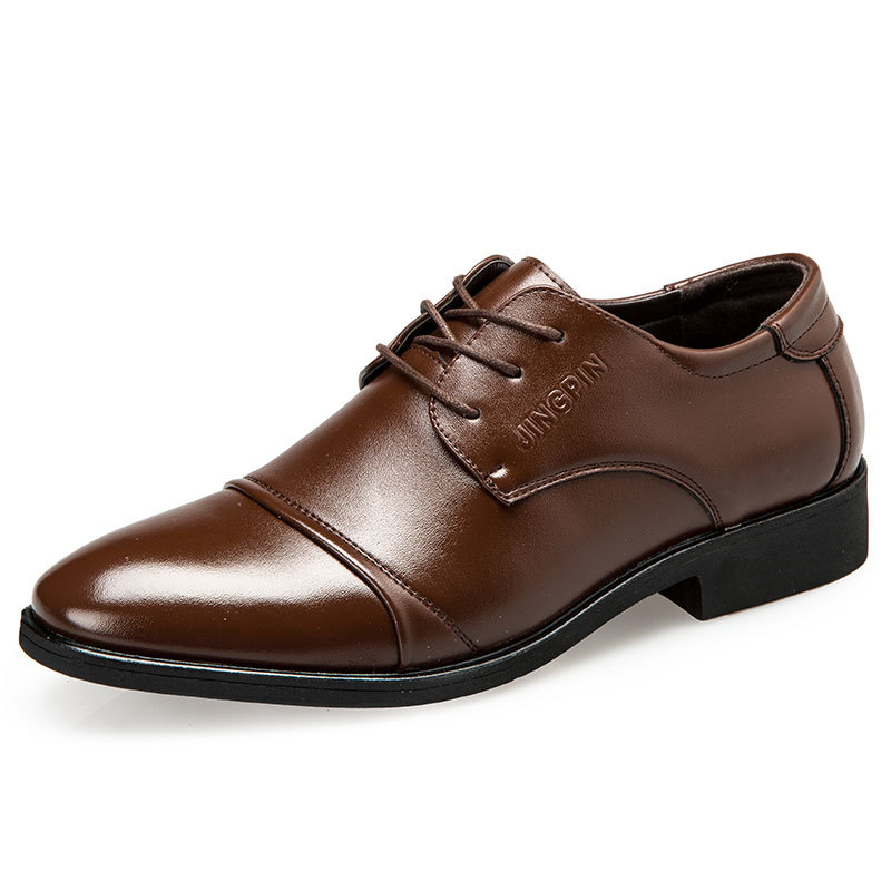Large-sized men's leather shoe - Men Formal Wear For Wedding ulasan dan harga