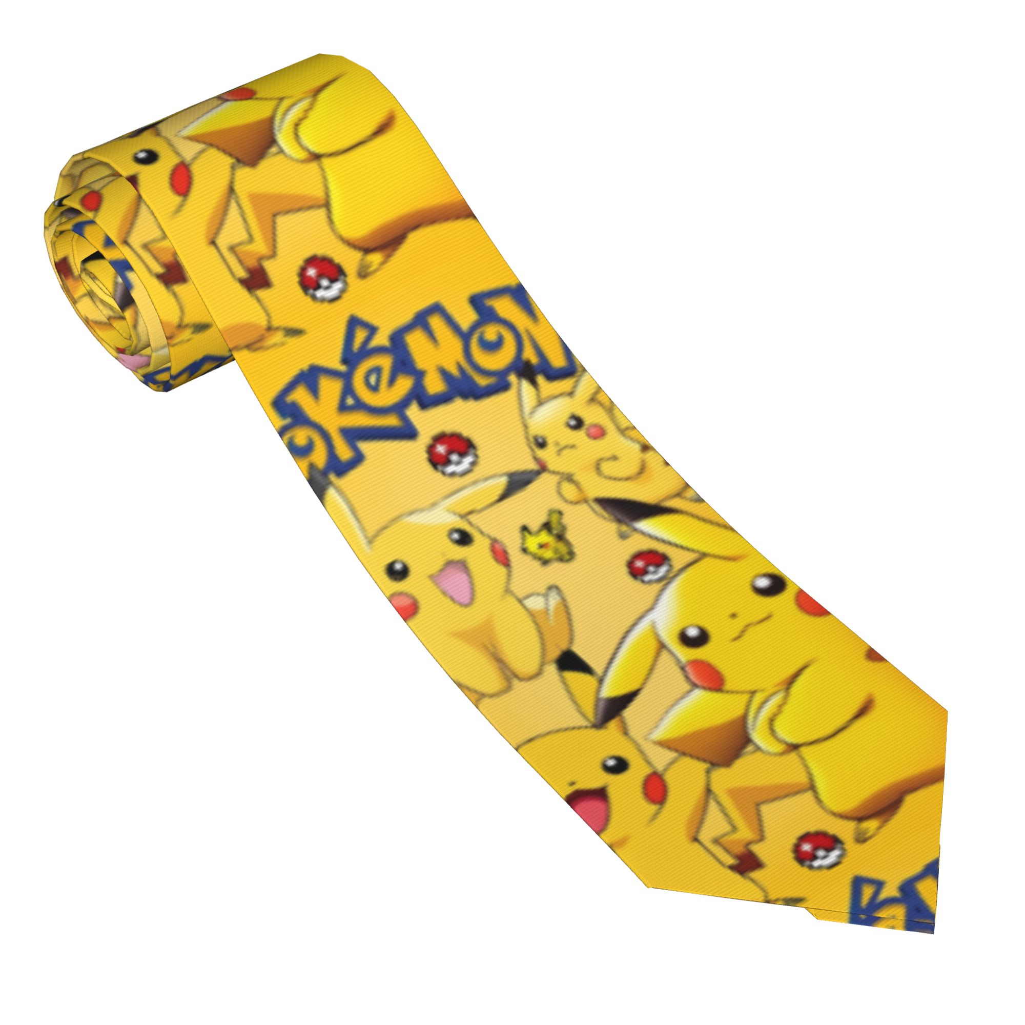 Pokemoned Cartoon Necktie Men  - Men'S Formal Wear For A Wedding ulasan dan harga