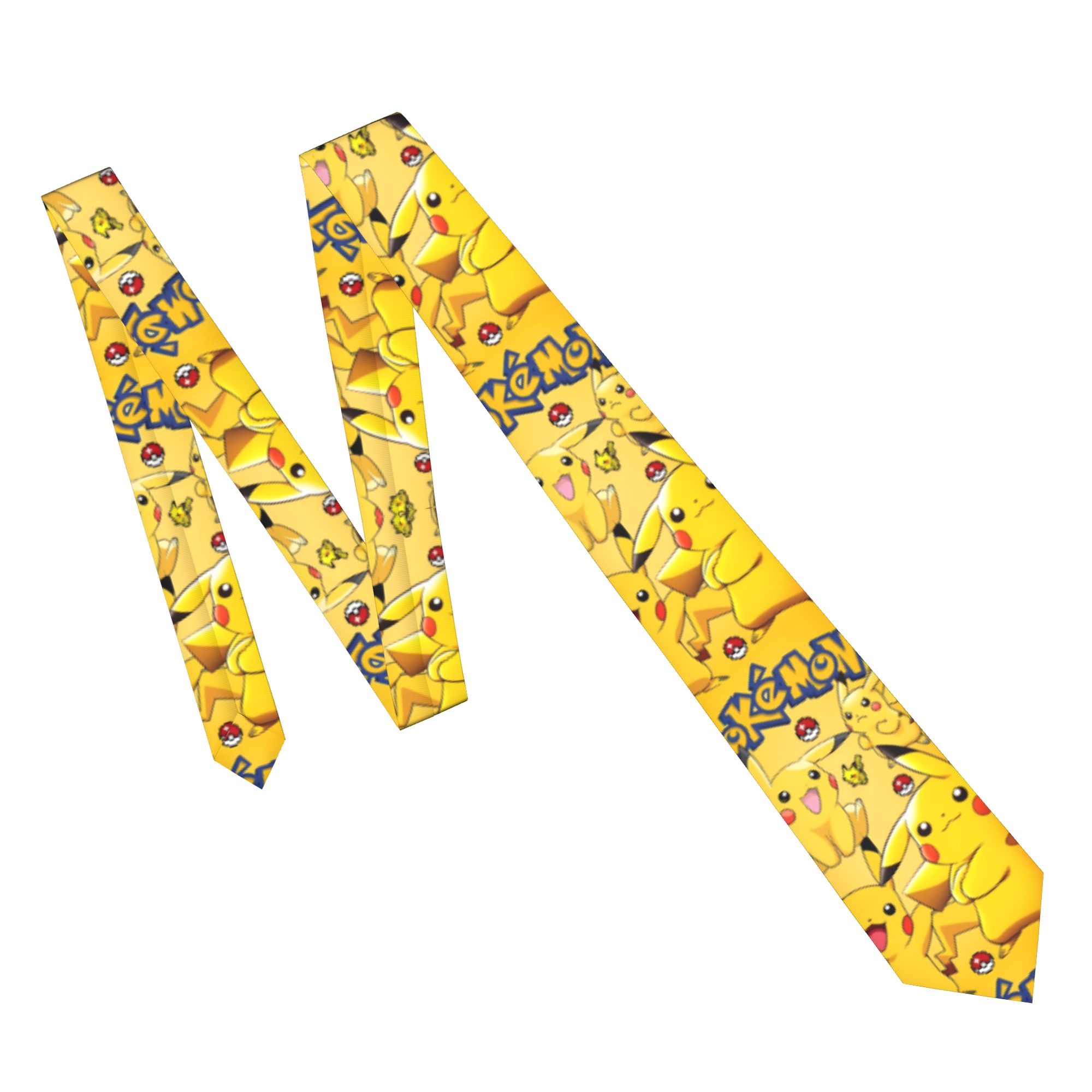 Pokemoned Cartoon Necktie Men  - Men'S Formal Wear For A Wedding ulasan dan harga