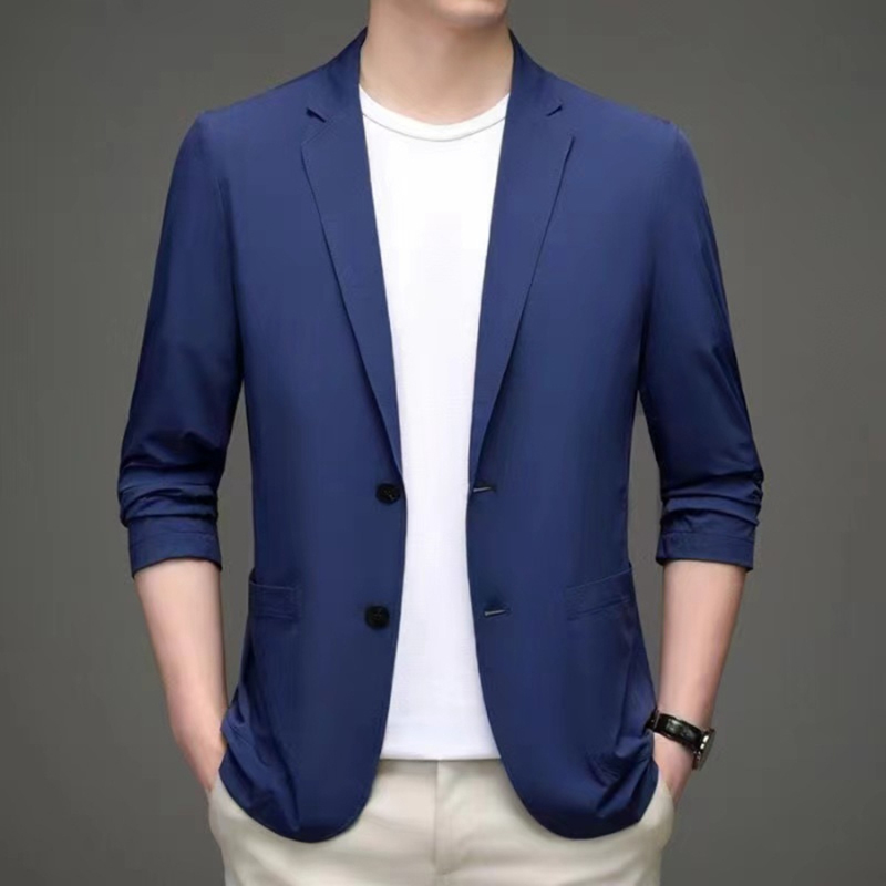 Fashion Male Cotton Work Wear  - Men Formal Wear Clothes ulasan dan harga