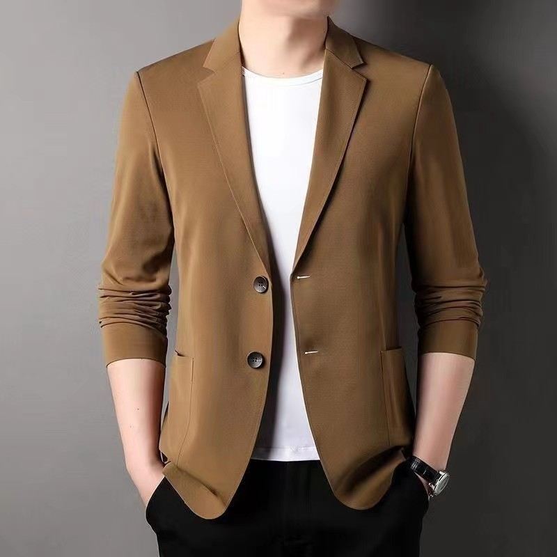 Fashion Male Cotton Work Wear  - Men Formal Wear Clothes ulasan dan harga