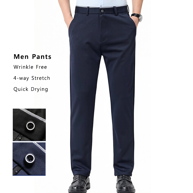 Men's Stretch Casual Golf Pant - Dress Pant Flat Front ulasan dan harga