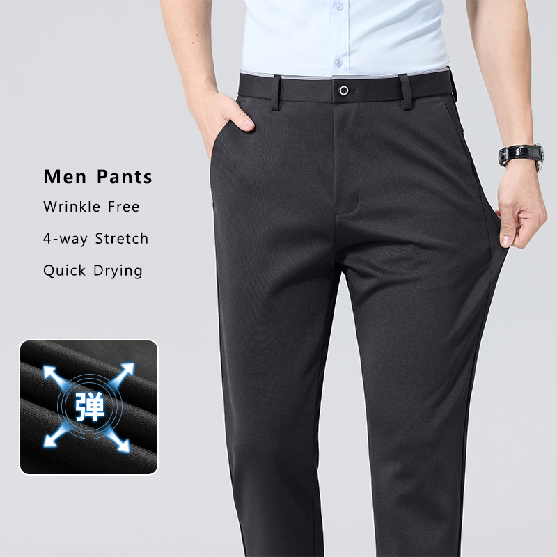 Men's Stretch Casual Golf Pant - Dress Pant Flat Front ulasan dan harga