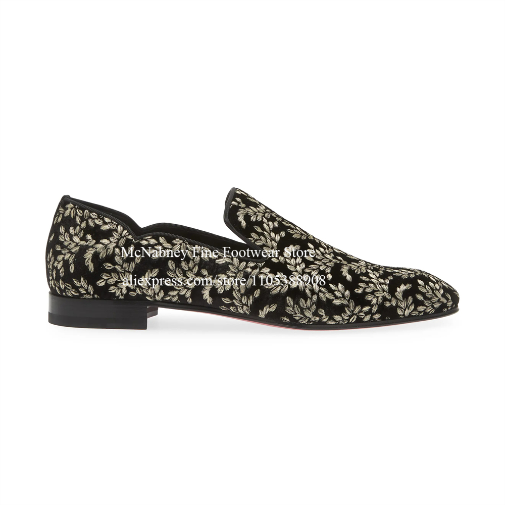 Black Silk Velvet Slip On Loaf - Men Formal Wear For Wedding ulasan dan harga