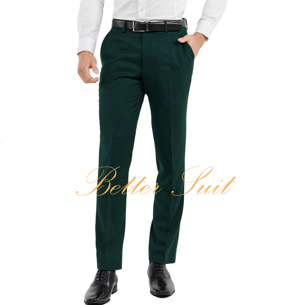 Men's Classic Fit Flat Front D - Dress Pant Flat Front ulasan dan harga