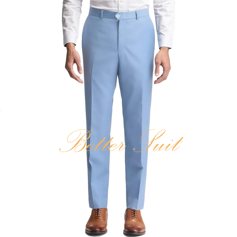 Men's Classic Fit Flat Front D - Dress Pant Flat Front ulasan dan harga