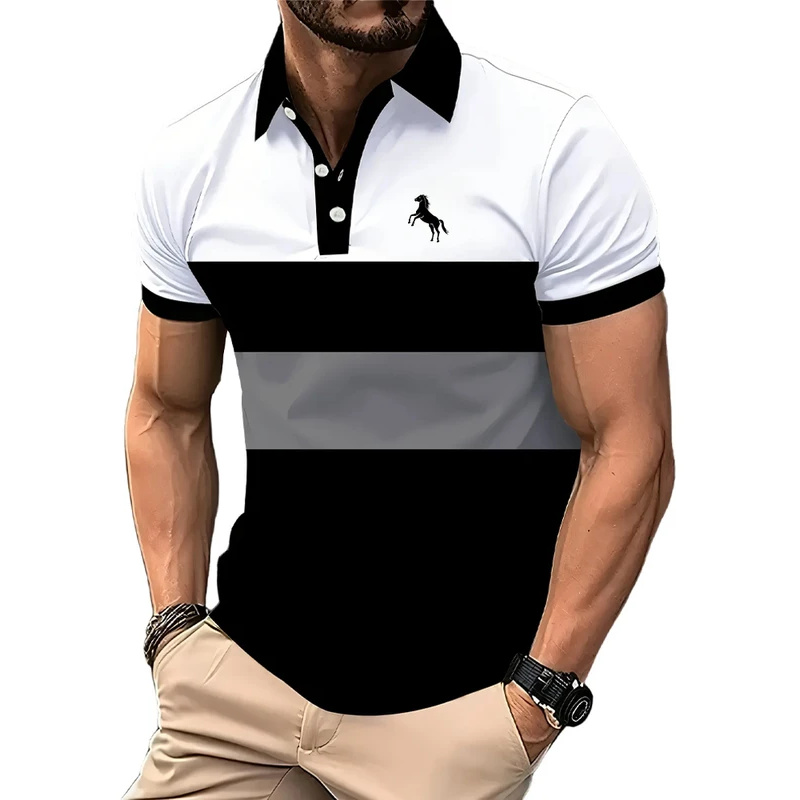 Men's Polo shirt, short sleeve - Men Formal Wear Clothes ulasan dan harga