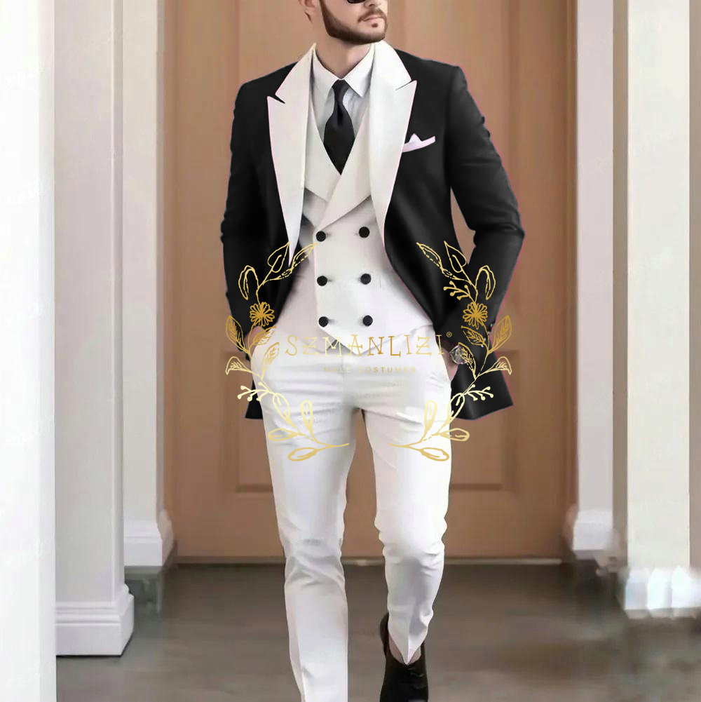 Elegant Burgundy 3-pieces Men' - Men Formal Wear For Wedding ulasan dan harga