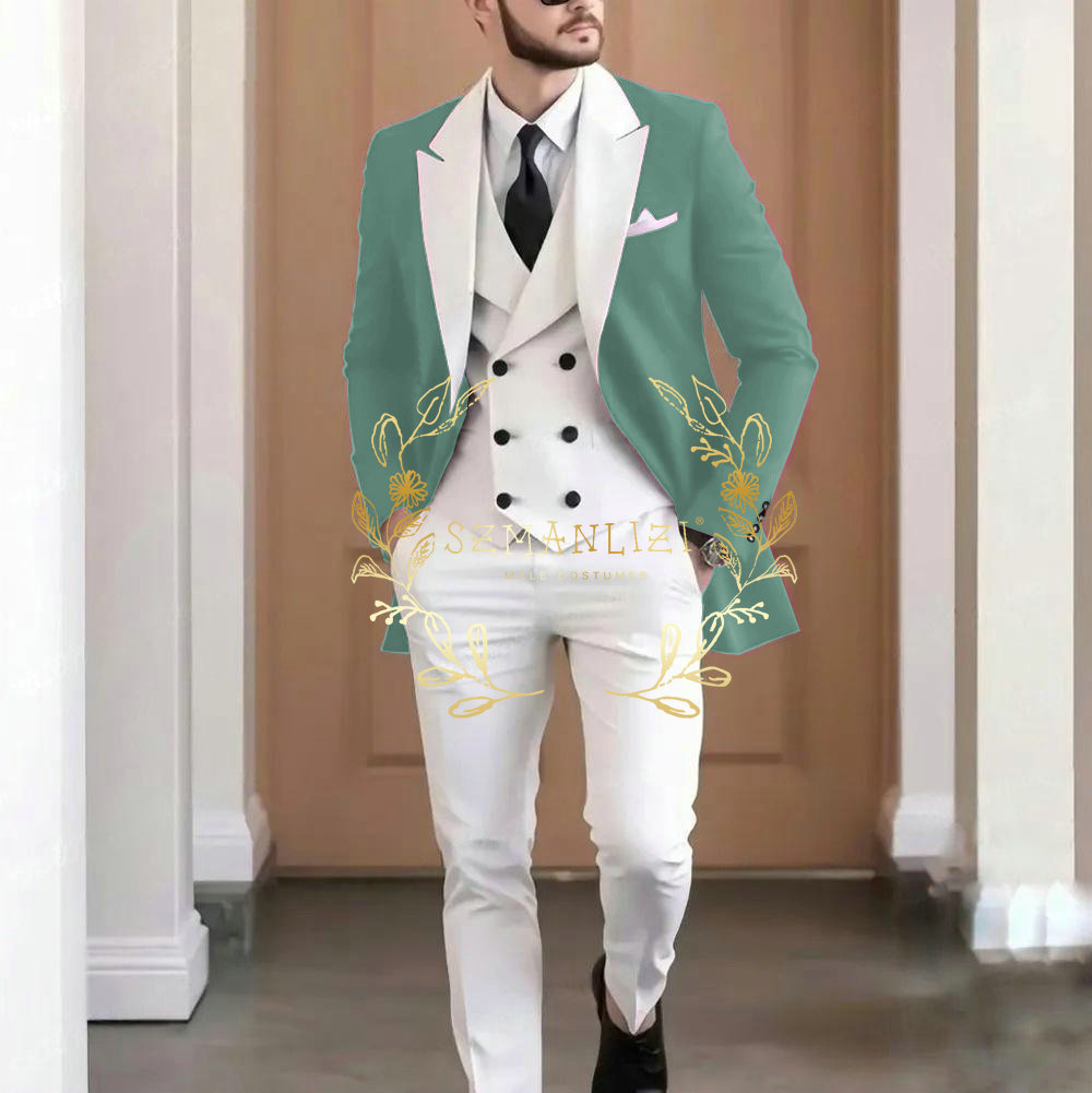 Elegant Burgundy 3-pieces Men' - Men Formal Wear For Wedding ulasan dan harga