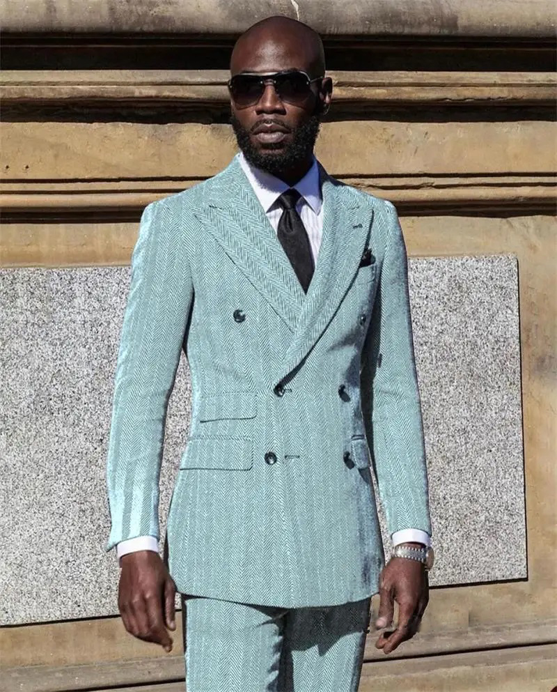 Herringbone Suits for Men Groo - Men Formal Wear Pink ulasan dan harga