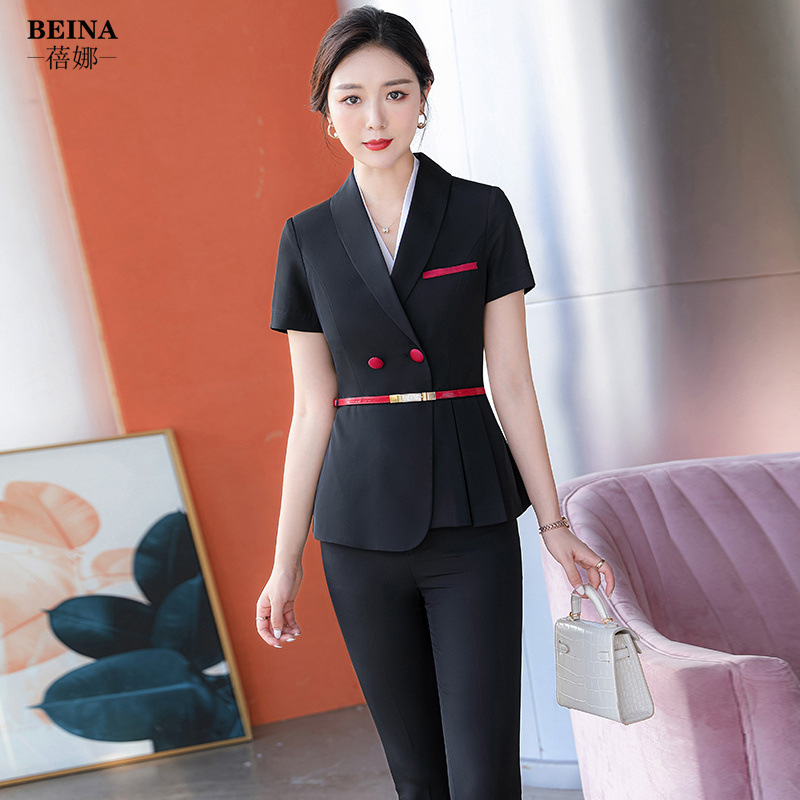 Professional Suit for Women Su - Dress Pant Flat Front ulasan dan harga