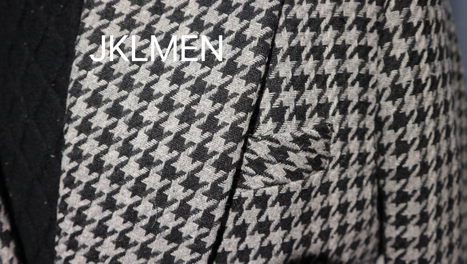 Houndstooth Mens Suits 2PCS We - Men Formal Wear For Wedding ulasan dan harga