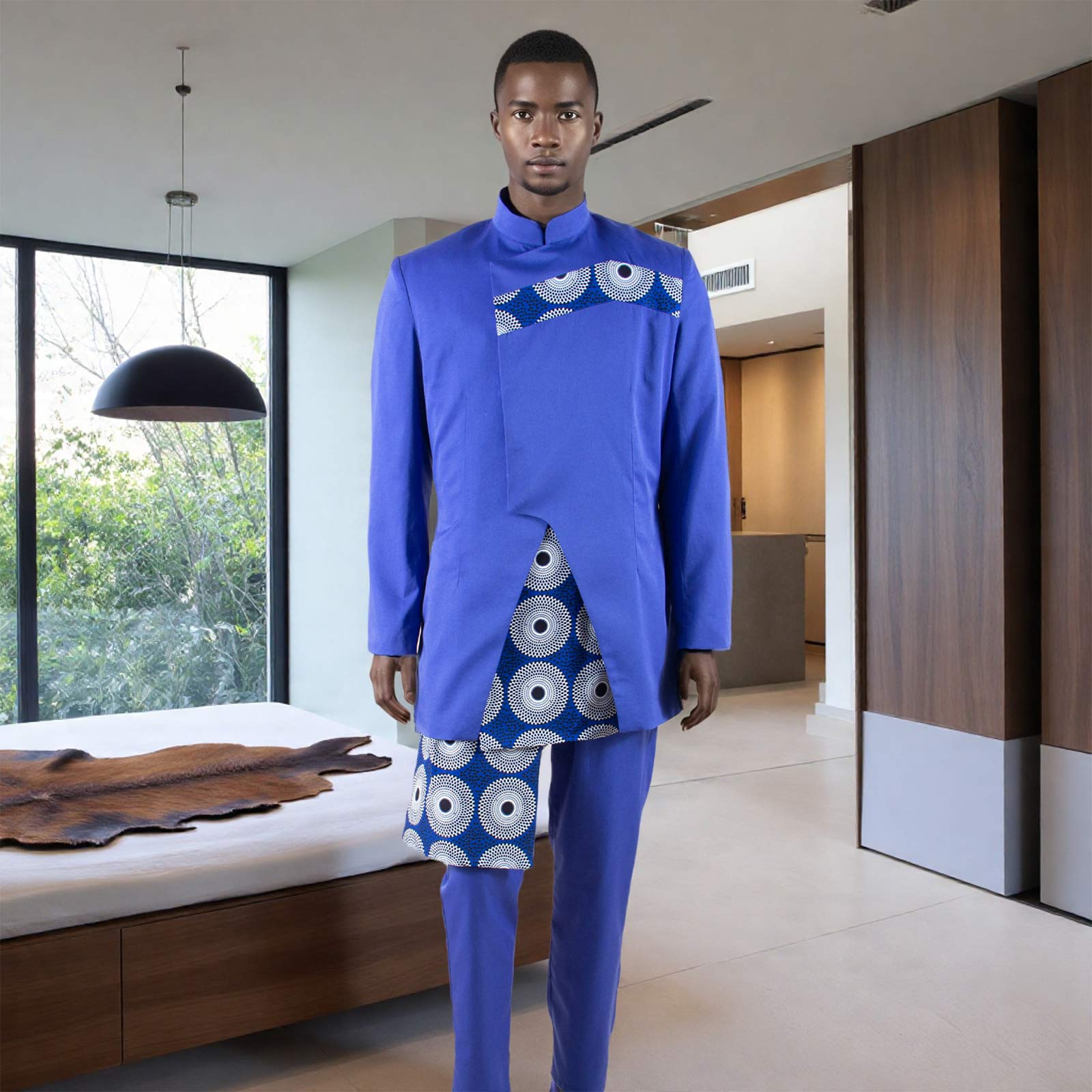 African Clothes for Men Slim F - Men Formal Wear Clothes ulasan dan harga