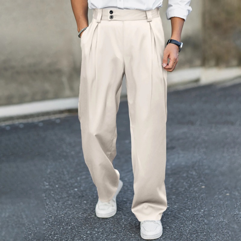 Men’s Wide Leg Dress Pants Hig - Dress Pant Flat Front ulasan dan harga